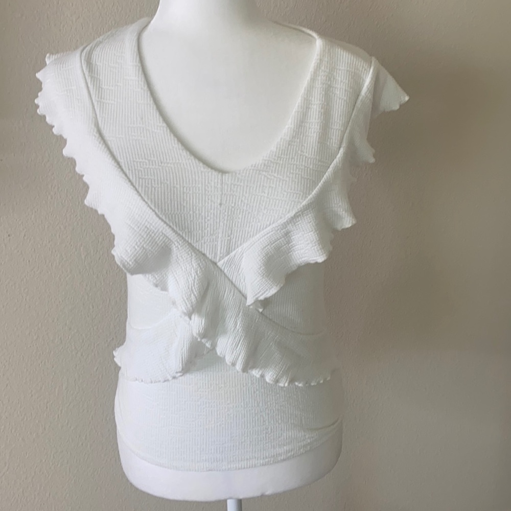 American rag cie white top sz medium